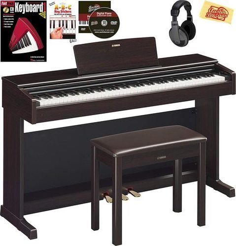 Arius Ydp 144 Console Digital Piano Rosewood Bundle With Furniture Bench (Yamaha) Application: Concert