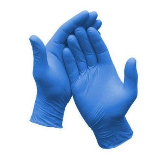 Blue Colored Surgical Gloves