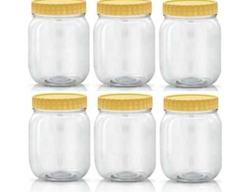 White Clear Plastic Jar With Size 1/8 Oz To 16 Oz