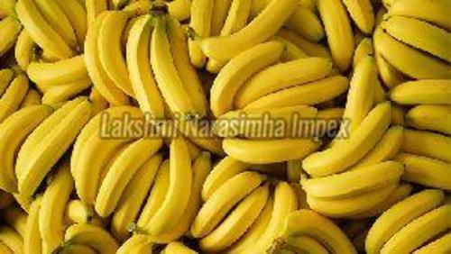 Organic Fresh Yellow Banana Fruits