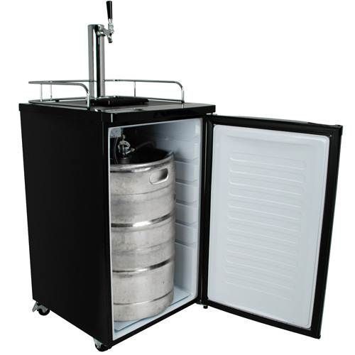 Full Size Kegerator And Keg Beverages Cooler