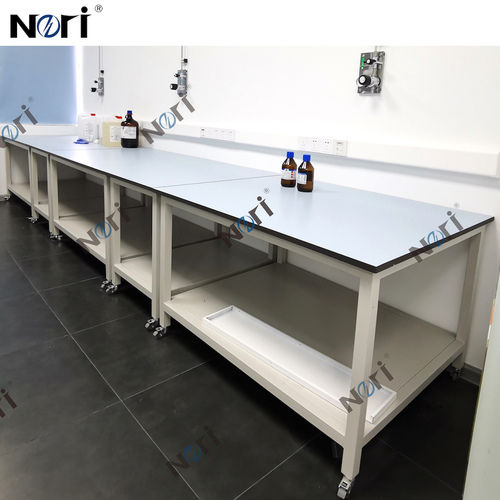 White Laboratory Furniture Wall Lab Bench