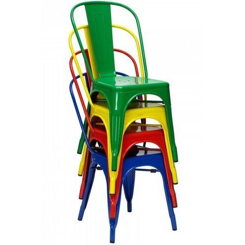 Light Weight Multicolor Cafeteria Chair
