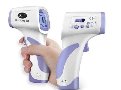 White Colored Infrared Thermometer 