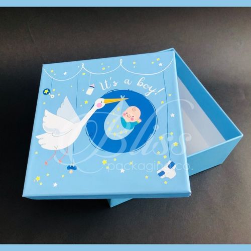 Birth Announcement Gift Box - Luxury Cardboard Rigid
