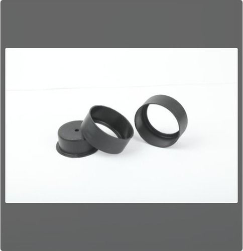 Black Plastic End Cap Core Plug Size: 1/2 Inch