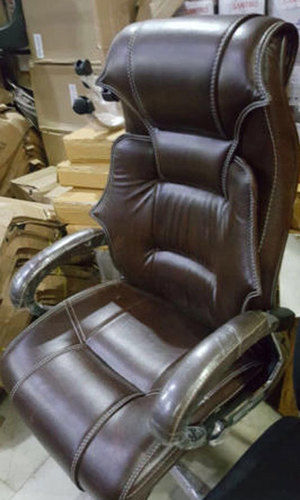 Eco-Friendly Leather Brown Boss Chair 