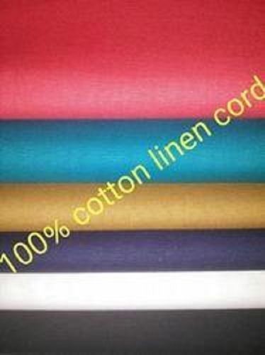 Cotton Linen Cord Fabric