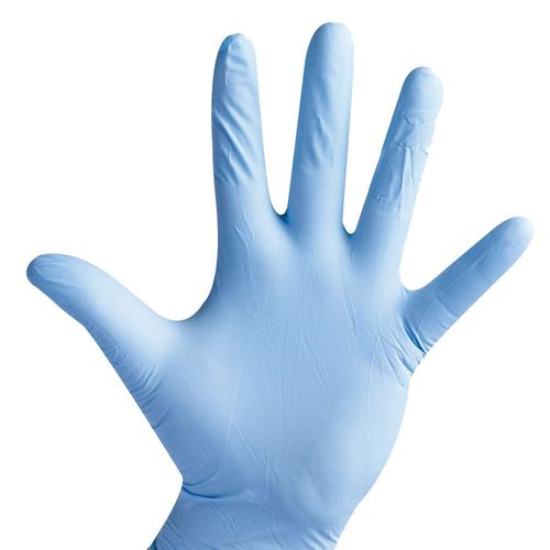 Disposable Blue Non Sterile Nitrile Examination Gloves