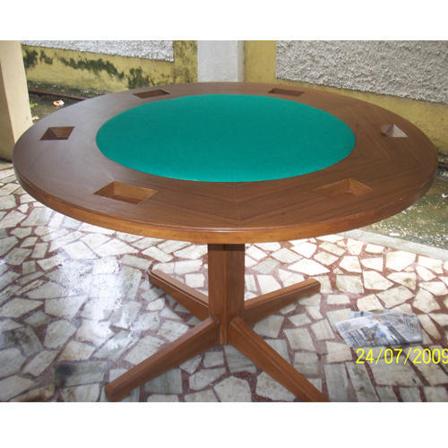 Durable Round Card Table