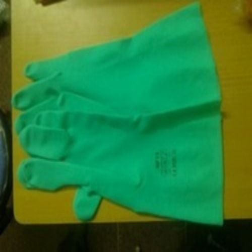Green Nitirle Hand Gloves-1