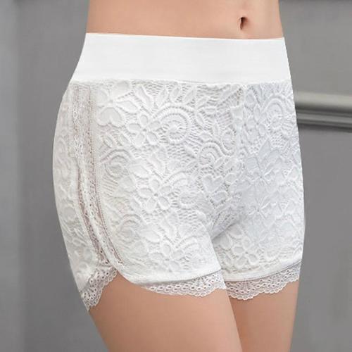 ladies white boxer shorts