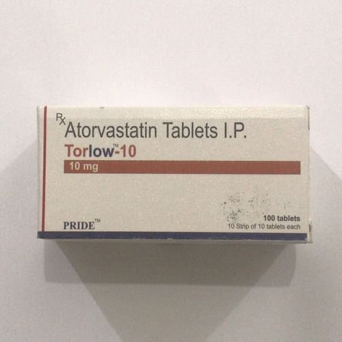 Torlow 10 Atorvastatin Tablet Shelf Life: 2 Years