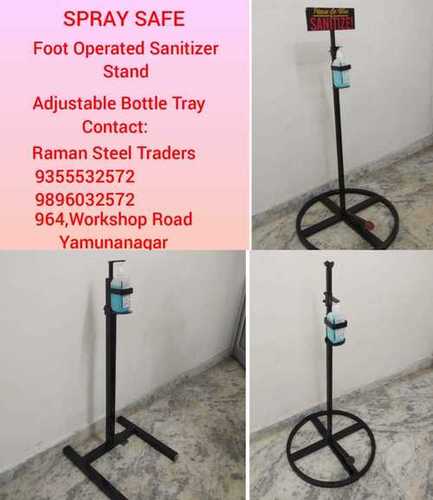 Foot Operated Sanitizer Dispenser Stand