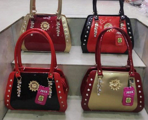 Ladies Designer Party Wear PU Leather Handbag
