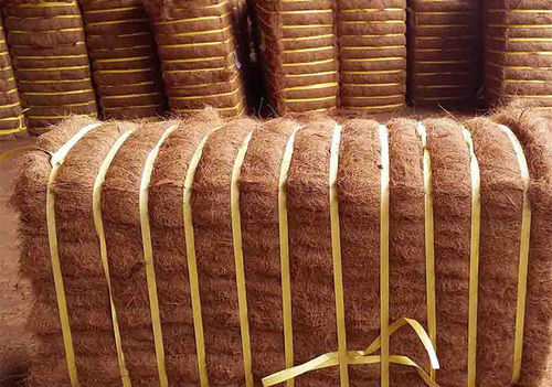 Raw Industrial Grade Coir Fibre Bales