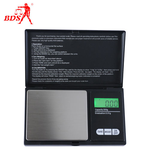 Portable Precision Digital Weighing Scale Accuracy: 0.01G/0.1G Gm