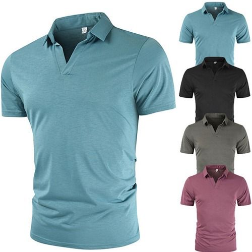 Various Colors Are Availabel Short Sleeve Polo Shirt