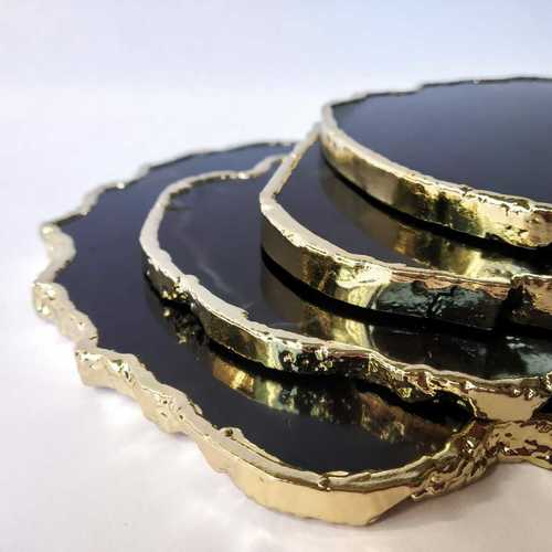 Asscher Cut Agate Slices