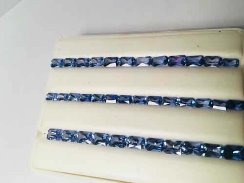 Natural Ceylon Blue Sapphires Size: Various Sizes Are Available