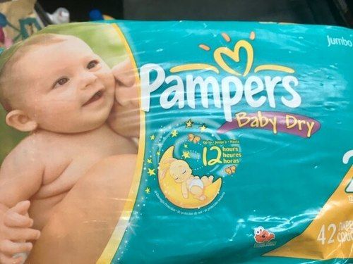 Breathable Baby Diapers Newborn Size 1,2,3 (Pampers)
