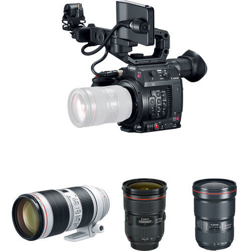 Cinema Camera And Triple Lens Kit