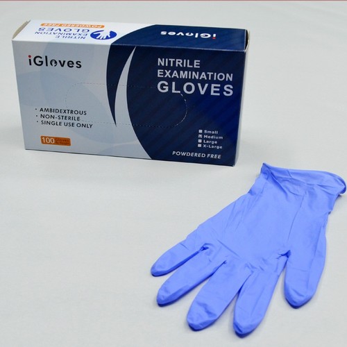 Disposable Nitrile Examination Hand Gloves