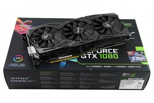 GeForce GTX 1080 8 GB Rog STRIX OC Edition (ASUS)