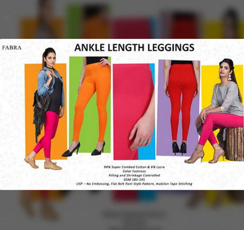 Pink Ladies Ankle Length Leggings at Best Price in New Delhi
