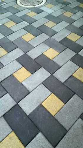 Custom Solid Square Paver Block