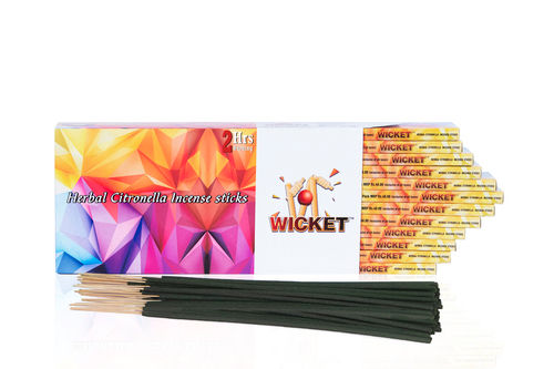 Wicket Herbal Citronella Incense Sticks Burning Time: 2 Hours