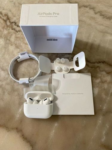 Airpods प्रो व्हाइट हेडसेट (Apple)