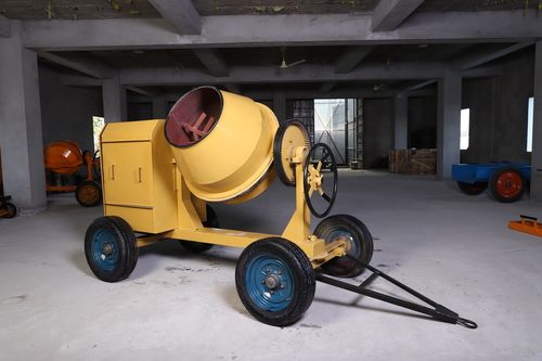 Yellow Heavy Duty Cement Concrete Mixer