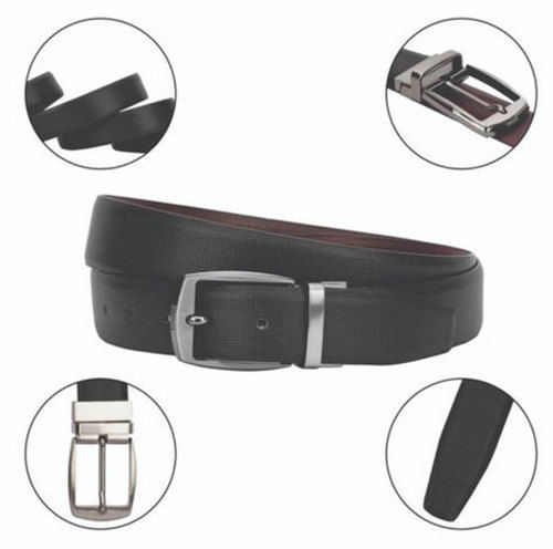 Genuine Leather Mens Office Wear Black Belt