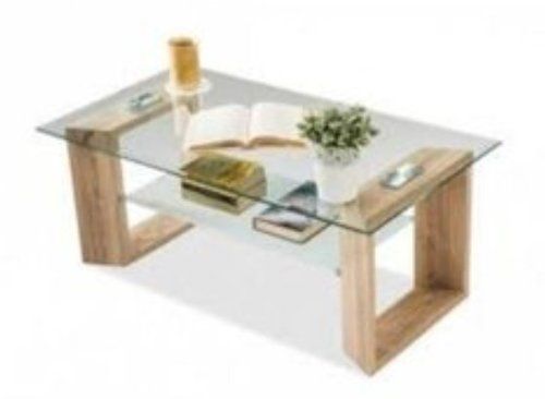 Natural Glass Center Table