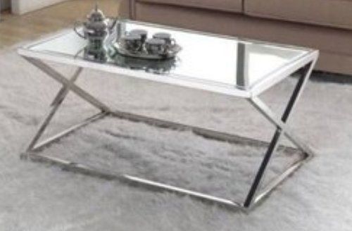 Silver Ss Steel Center Table