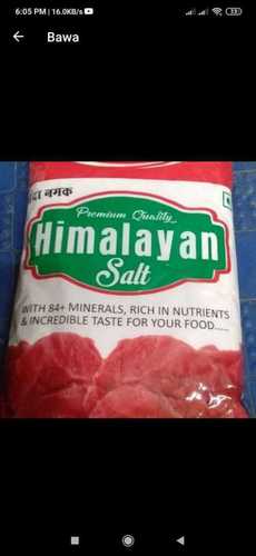 Natural Himalayan Pink Salt Application: Industrial