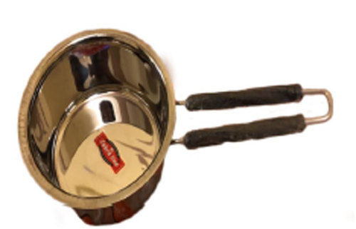 Golden Stainless Steel Polished Saucepan