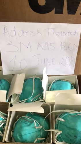 3M N95 1860 Safety Face Mask Gender: Unisex