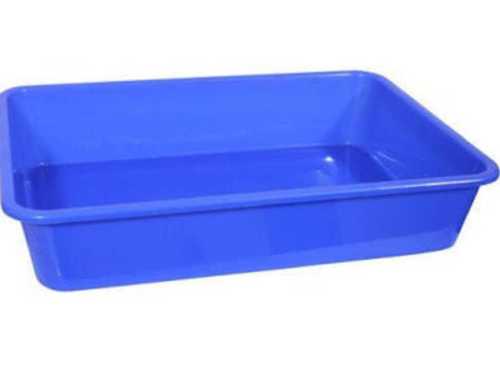 Blue Color Plastic Tray Hardness: Rigid