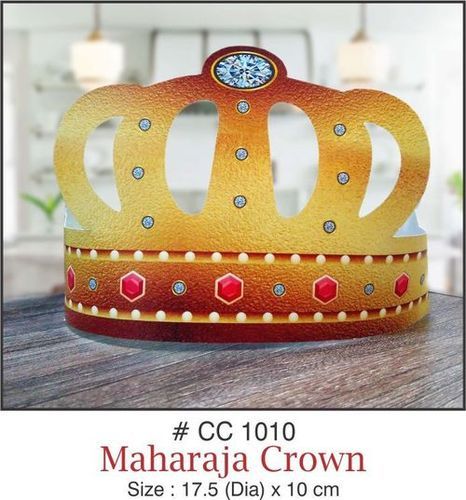 Multi Color Comfortable Birthday Maharaja Crown