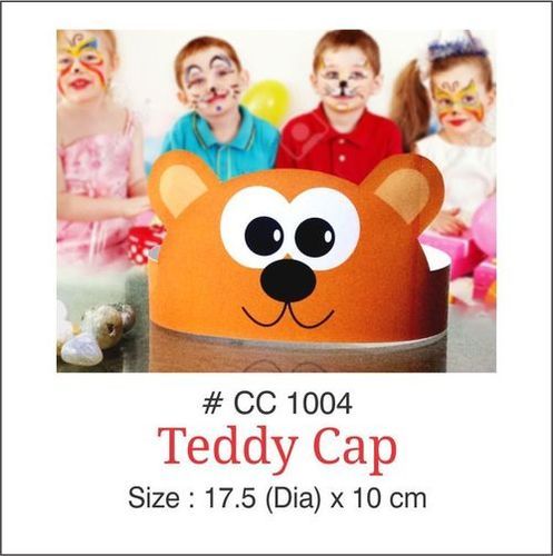 Multi Color Designer Birthday Teddy Cap