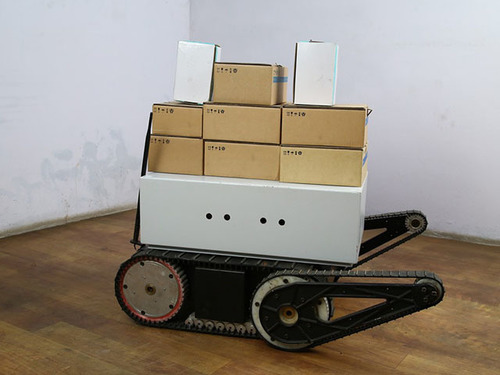 S.S. 316 Warehouse Smart Delivery Trolley With Visual Operating Indicators