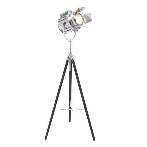 Silver And Black Designer Tripod Lamp 6 Kg