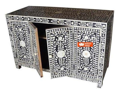 Handcrafted Bone Inlay Sideboard