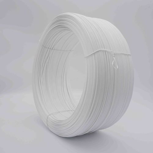 Plastic Pp Single Core Single Side White Nose Clip 3.0*0.5Mm