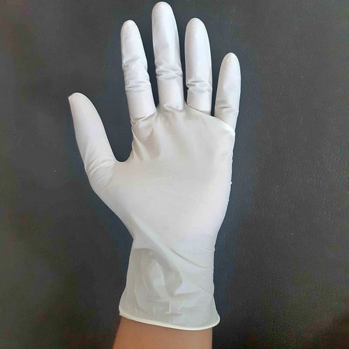 White Skin Friendly Latex Gloves