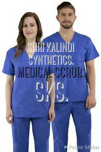 Plain Hospital Uniform Fabric