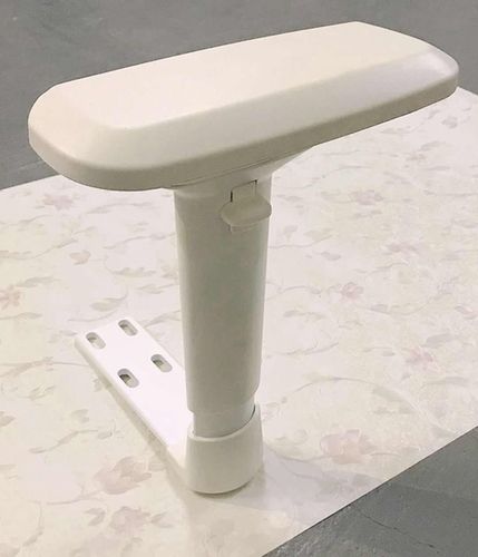 Plastic White Color Office Chair Armrest