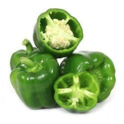 Fresh Green Capsicum for Cooking